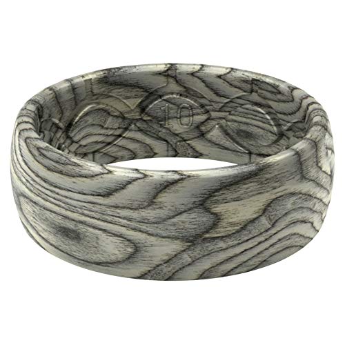 Groove Life Silicone Wedding Ring for Men - Breathable Rubber Rings for Men, Lifetime Coverage, Uniq - //coolthings.us
