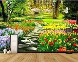 【DÉCORATION VISUELLE PARFAITE】Le papier peint exquis vous permet de décorer facilement la maison et de produire de nouveaux effets visuels. Le papier peint est imprimé écologiquement et complètement insipide, très approprié pour la décoration des salons, des chambres d'enfants et des chambres.