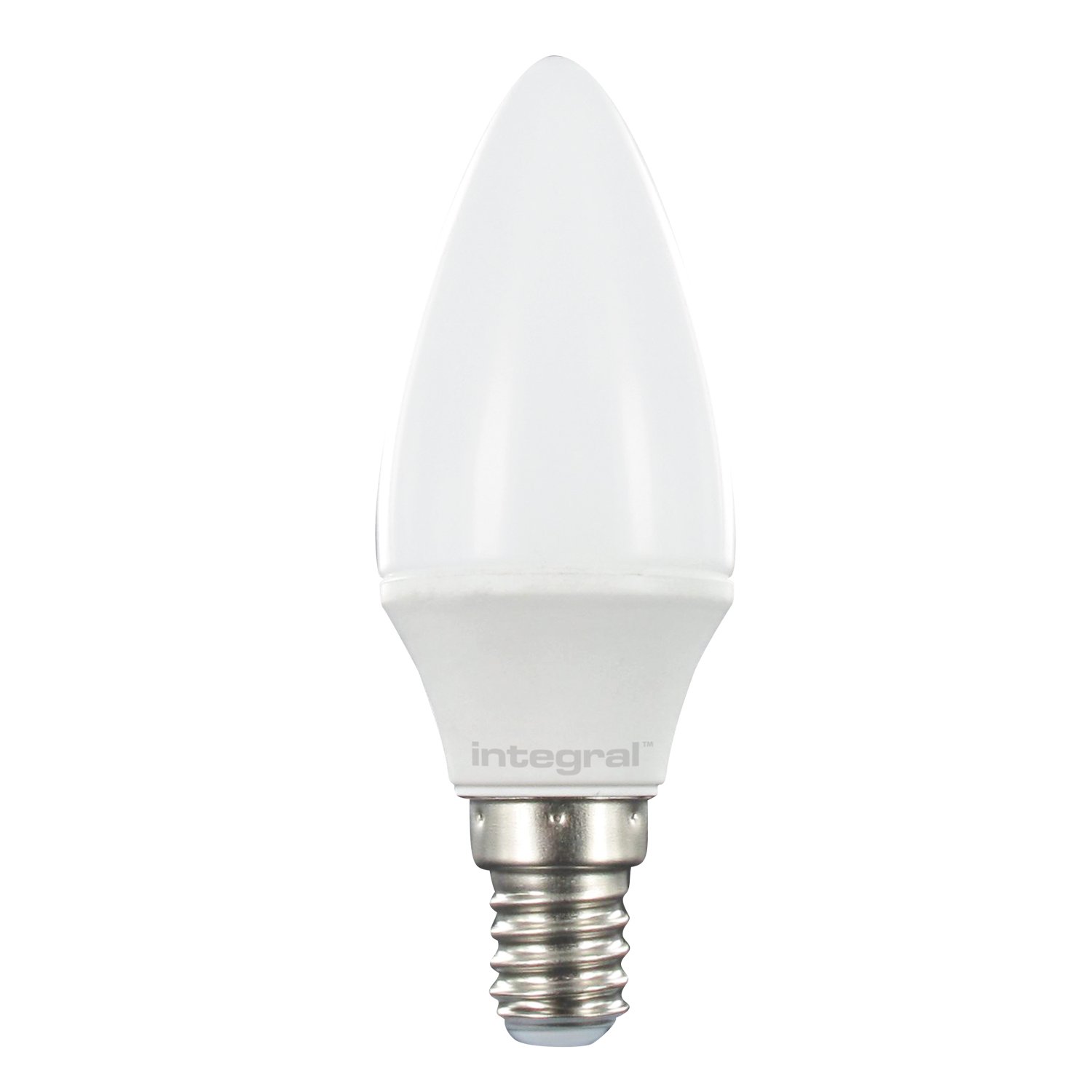 Integral White Led Non-Dimmable Frosted Candle Bulb (E14 Small Screw 3.8 W Led 2700 K 250 Lm) - Warm