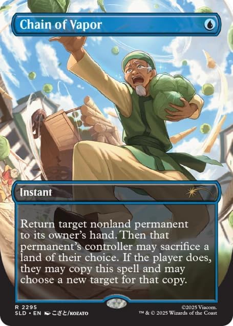 Magic The Gathering Secret Lair x Avatar: The Last Airbender - My Cabbages! miniatura 2