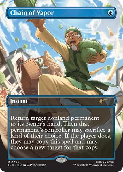 Secret Lair x Avatar: The Last Airbender: My Cabbages! Rainbow Foil