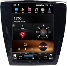12.1 Inch Android 13 Car Radio for Jaguar XK XKR 2007-2015 Stereo Upgrade Tesla Style Dash IPS Touch Screen Android Auto GPS Navigation Head Unit Audio Multimedia Player(6+128GB)