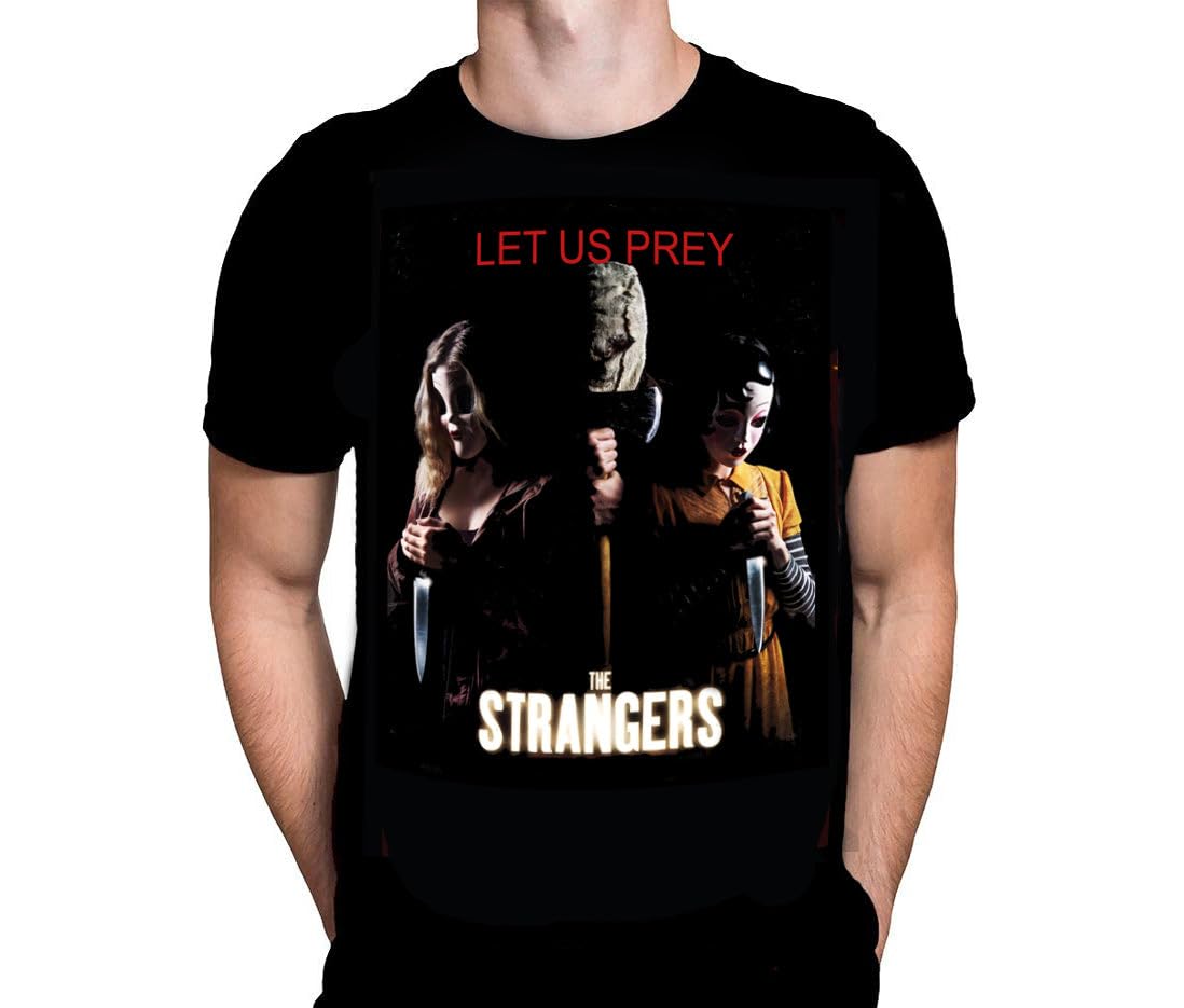 WSH - Strangers - Horror Movie T-Shirt Halloween Fan Merchandise Men's Black T-Shirt