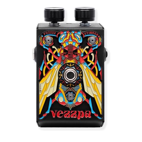 Beetronics Vezzpa Octave Stinger &ndash; Babee Series Dual-Mode Fuzz Pedal - Guitar AMP Enhancer - High-Octave Tones Guitar Pedal Tuner for Guitarists and Live Performance