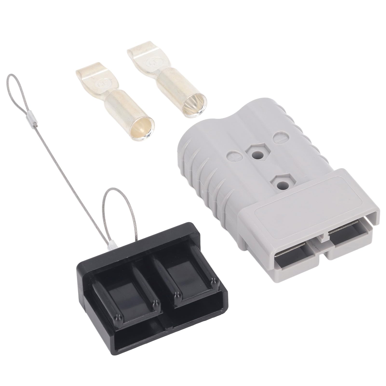Connettore Rapido della Batteria, Presa del Carrello Elevatore Elettrico 350A 600V Alta conducibilità Robusto per Motori di Pesca Traina