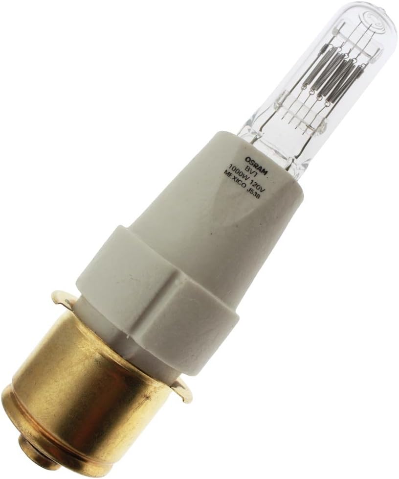 OSRAM SYLVANIA BVT (54690) 1000W 120V P40S / MOGUL PREFOCUS CLEAR T7 Halogen