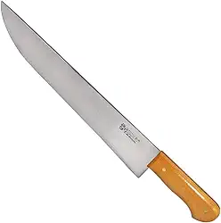 Coqueiro, 1011, Faca Facão Largo em Carbono N11 Cabo Madeira de Lei, Aço