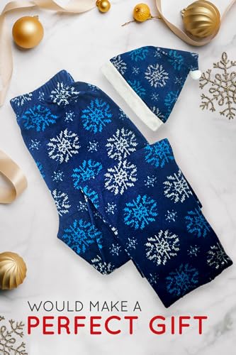 Mad Dog Concepts Matching Christmas Pajamas Pants for Family Set of Pajama Bottom and Santa Hat4