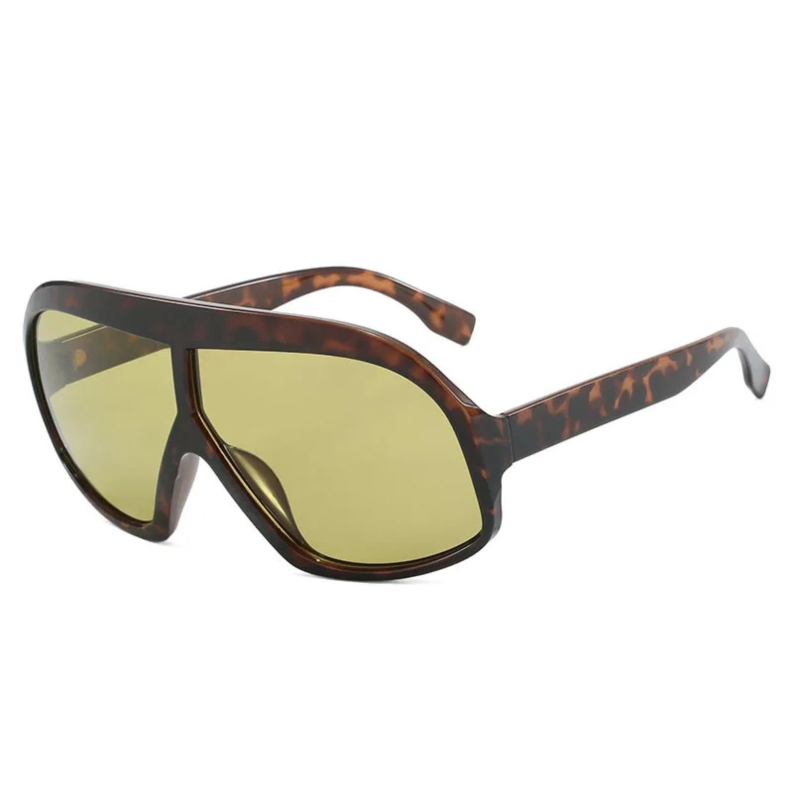 Lunettes de soleil goggle hip hop monture ultra légère unisexe