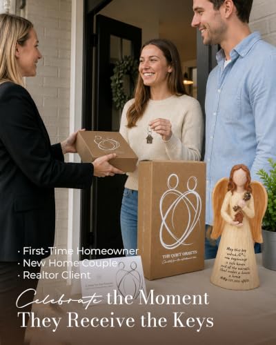 Housewarming Gifts New Home, Guardian Angel Figurine for New Homeowners - Image 2