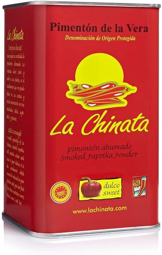 La Chinata | Pimentón Ahumado Dulce, Lata 750 Gramos