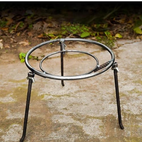 Trépied de cuisson pour feu de camp stable pour support de four - 4