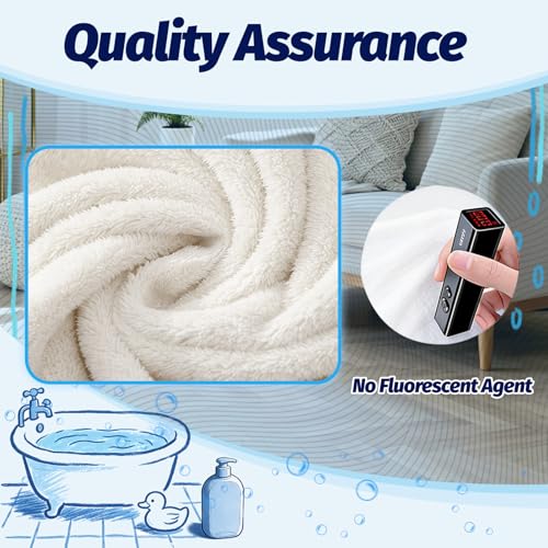 Image of Hooded Baby Towel- Large Baby Towel with Hood(31.5 x 31.5 Inch), Natural toddler towels,Ultra Soft and Absorbent Coral Velvet Coral Fleece Bath Towel for Infants, Newborns, Toddlers, Unisex (white)