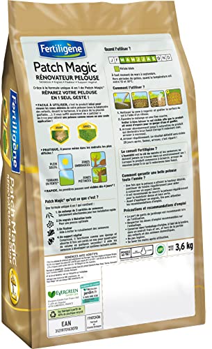Patch Magic semences engrais FERTILIGENE pour rénover le gazon