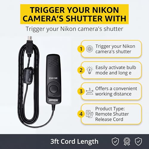 Nikon 25395 MC-DC2 Remote Release Cord (1 Meter) - image 4