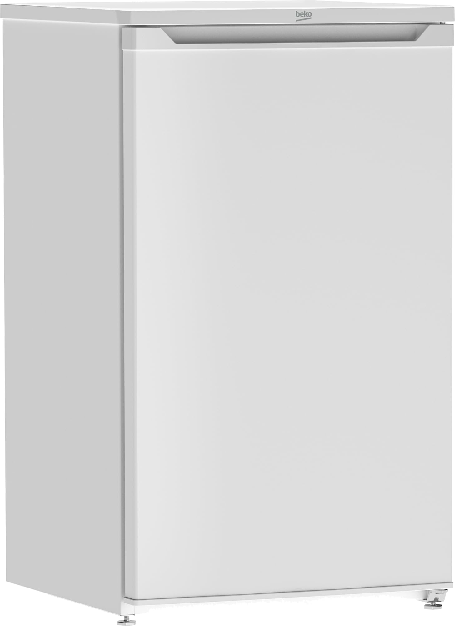 Beko - TS190340N - Frigorifero Sottotavolo, Classe E, Statico, Volume Totale Netto: 85 litri, Controllo Meccanico, Colore Bianco, 36dBA, Dimensioni HxLxP:81,8x47,5x50,0