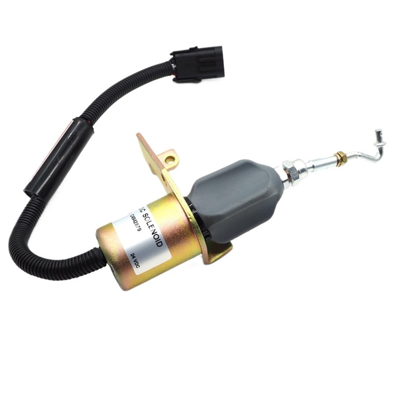 Solénoïde d'arrêt de carburant de rechange 24V pour la pompe d'injection du moteur 4BTA