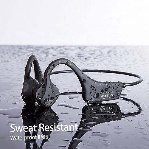 Image of Bone Conduction Headphones Bluetooth,Wireless Open-Ear Headset With Microphones,Titanium Sweat Resistant,Answer Phone Call Sports Earphones For Running Hiking Bicycling-Over Ear