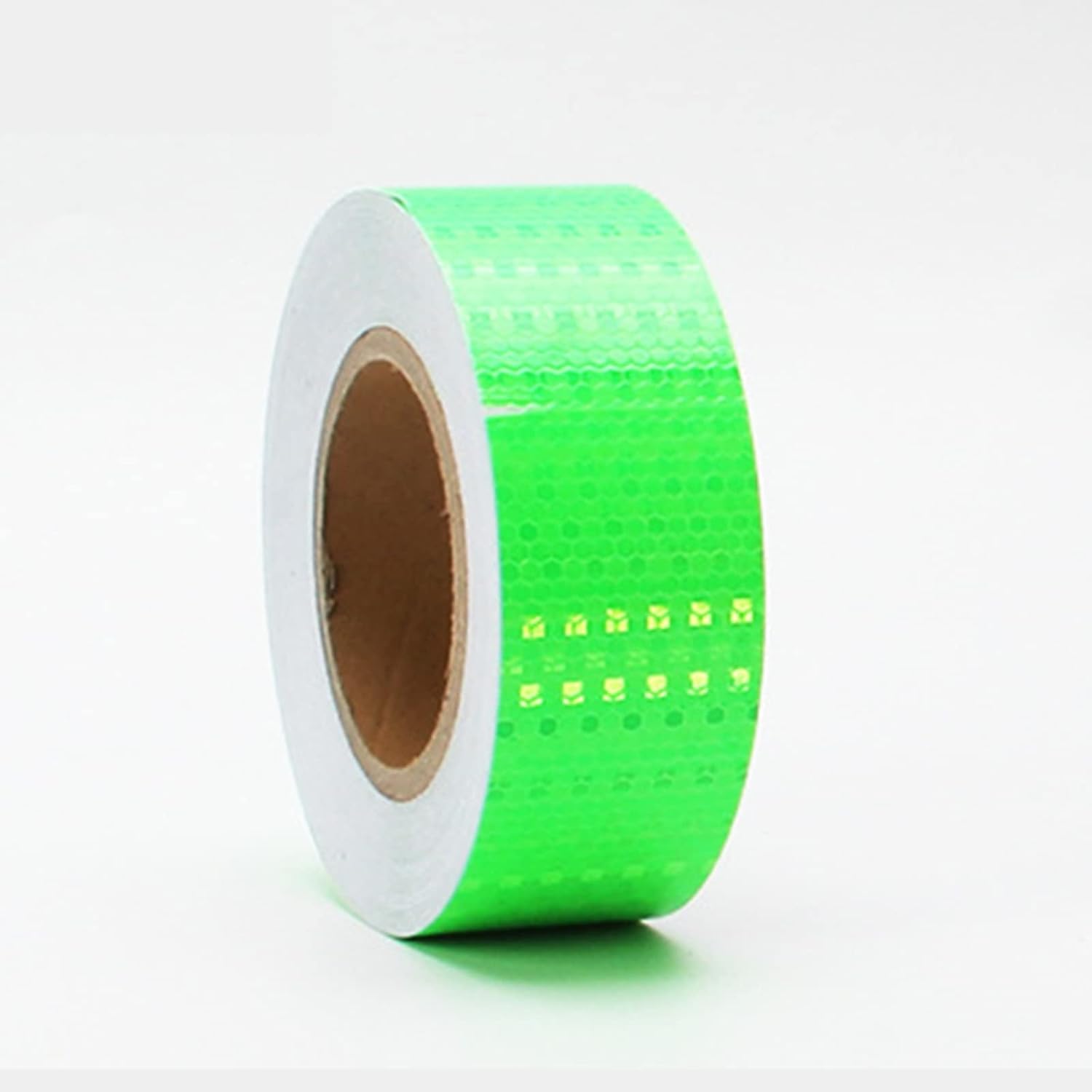 Reflective Gear Reflective Tape, 2 Inch X 98 Feet Reflective Tape - High Visibility Tape - Warning Tape for Road Transport Facilities Vehicles Ships Fairways Stage Channel Reminder,Green