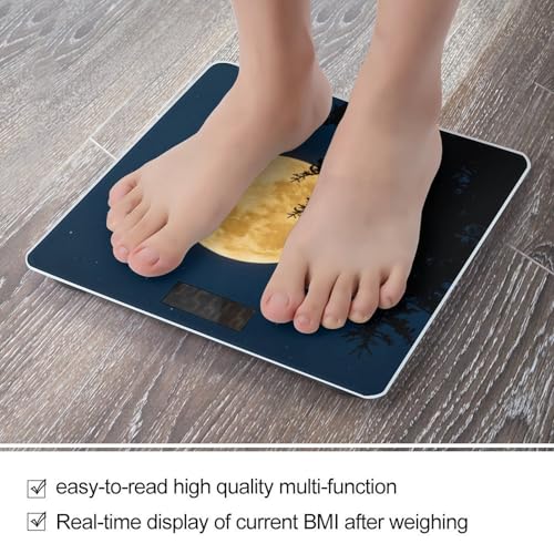 Báscula digital Full Moon para baño 400 lb capacidad miniatura 5