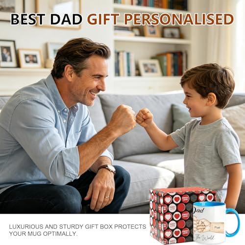 Taza Personalizada para Papá Cerámica 11oz miniatura 5