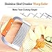 2PCS Stainless Steel Wavy and Straight Soap Mold Loaf Potato Vegetable Cutter Cutting Tool