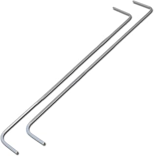 Sprężyny skręcane drzwiczki zewnętrzne x2 do pralki WHIRLPOOL - 481249248171