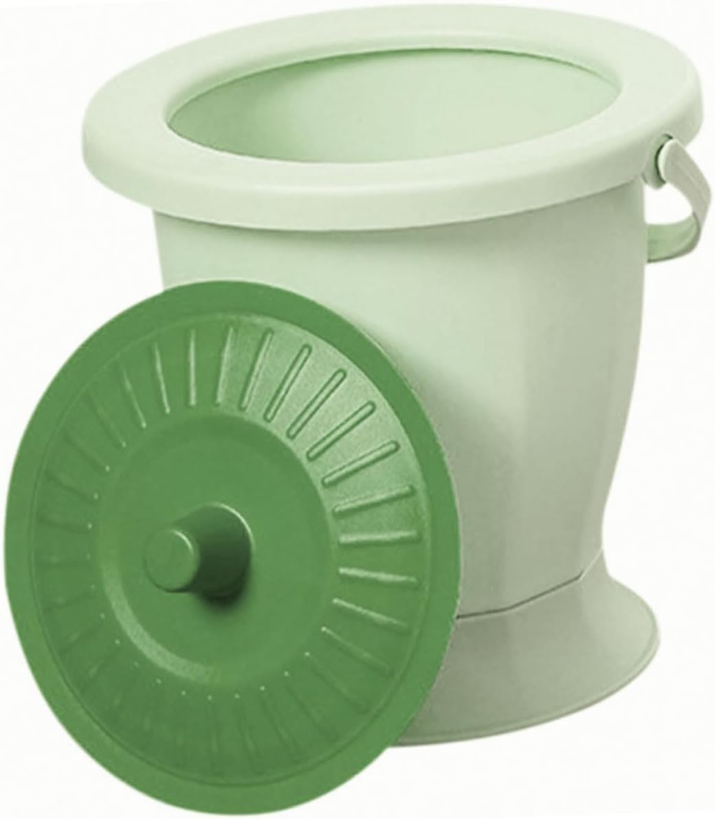 Chamber Pot for Elderly Portable Urinal for Men Women Camping Toilet Non-Slip Bottom for Home Use Easy to Move Store