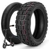 Neumatico Cubierta 10 in 10x2.75-6.5 Rueda y Camara Todoterreno Tubeless para Patinete Eléctrico eléctrico Accesorios prueba de explosiones Neumáticos de carretera Off-Road Vacío