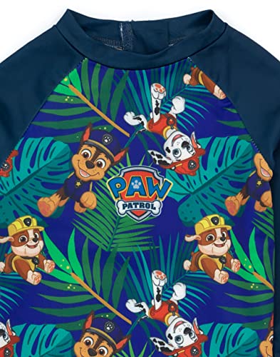 Paw Patrol Swimsuit Boys Toddlers 2 Piece T-Shirt Shorts Swim Set 2-3 Years Navy #TOP5