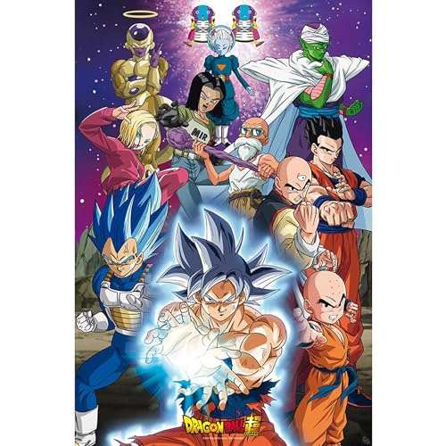 ABYSTYLE Poster Dragon Ball Super - Univers 7 (91,5 x 61 cm)