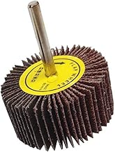 (5/10/20 Stk.) Set Lamellenschleifer 30 mm x 15 mm 6 mm Griff Schleifköpfe für Bohrmaschinen Fächerschleifer Körnung 40-120 wahlbar, für Metall und Holz (5, P40)