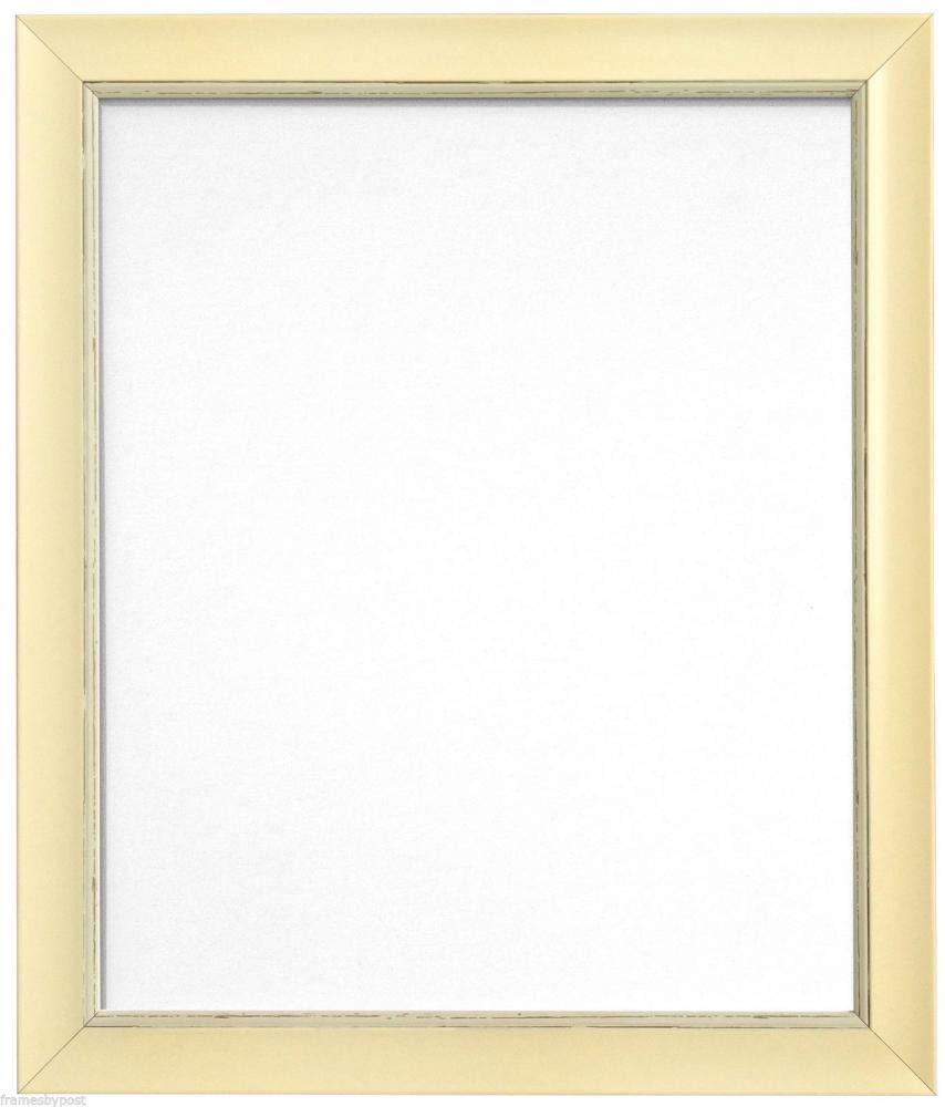 FRAMES BY POST Distressed Cream Picture Photo Frame 16"x12"