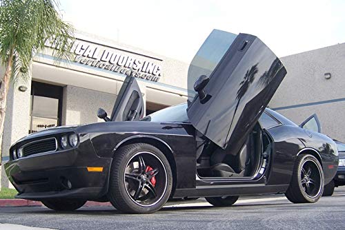 Vertical Doors Bolt On Kit Compatible with 2009-2021 Dodge Challenger VDCDCHAL08