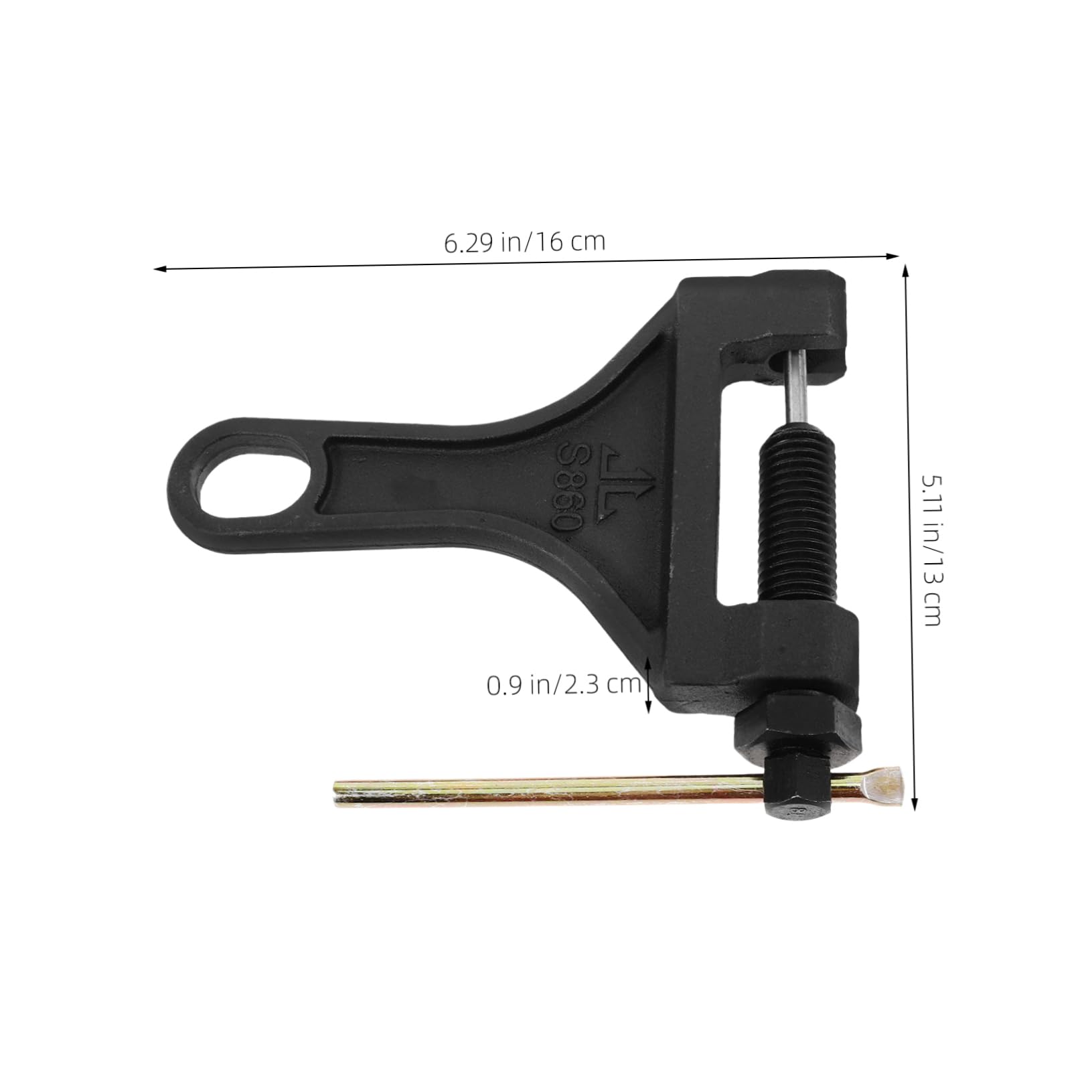 Rompe Cadenas De Motocicleta y Bicicleta Herramienta De Reparación De Eslabones Divisor De Cadena Robusto y Duradero Para Mantenimiento De Triciclos y Bicicletas