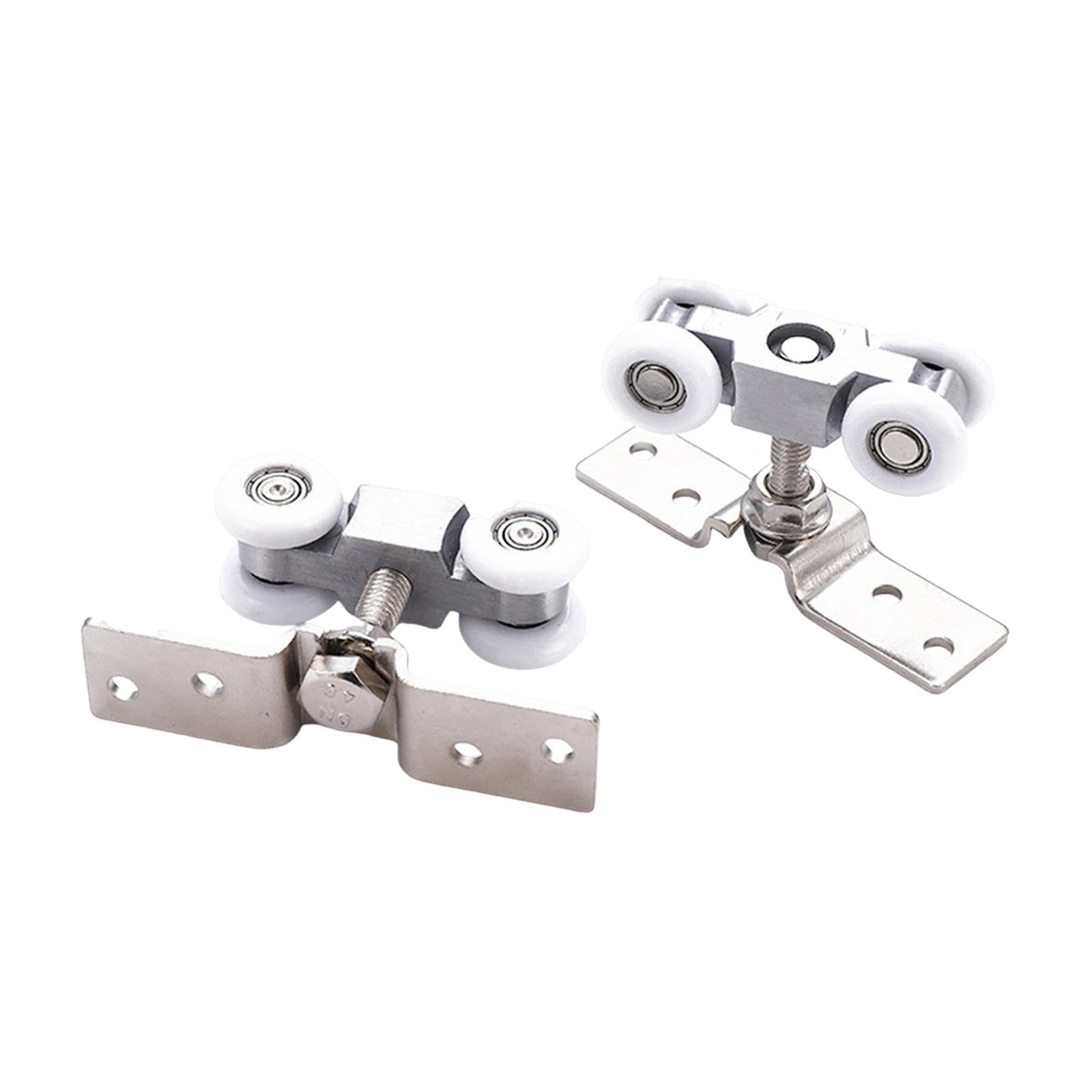 Kit de poulies de précision pour coulissantes et portes vitrées - Robustesse 4 roues