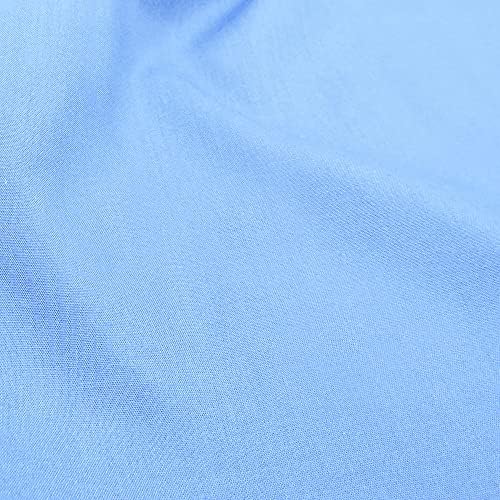 Black (Pre-Cut) Poly-Cotton Fabric by The Metre Material for Sewing Patchwork Quilting Embroidery Dressmaking 112cm Width (1 Metre)