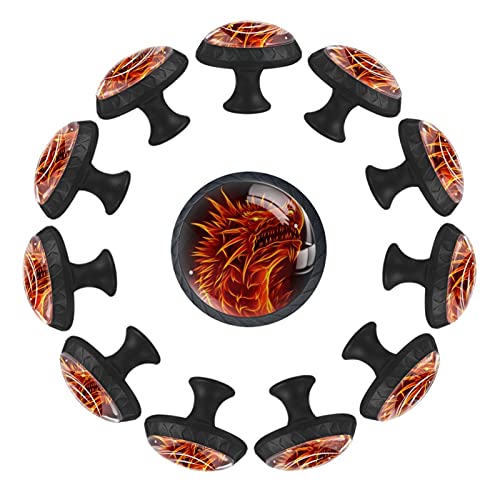 Boutons de tiroir dragon chinois pour rénover facilement une commode d'enfant