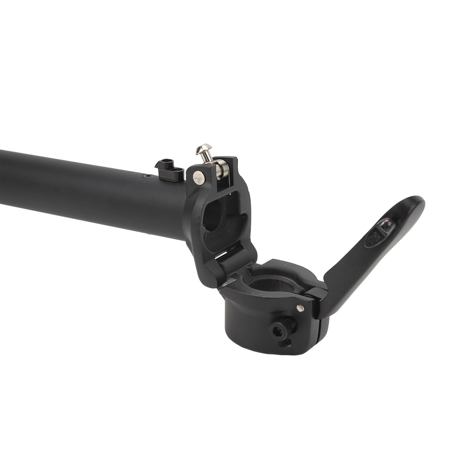 Bâton pliable pour trottinette électrique, béquille réglable en alliage d'aluminium haute résistance, support antidérapant noir pour trottinette