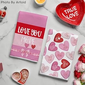 Artoidmoderedhearttrueloveforevervalentineskitchentowelsdishtowels18x26inchfarmhouseweddingdecorationhandtowelssetof4 Urban Country Home Decor Artoid mode red heart true love forever valentines kitchen towels dish towels 18×26 inch farmhouse wedding decoration hand towels set of 4 urban country home decor