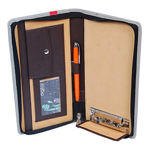 Image of Faux Leather Unisex Expanding Files & Wallets(Red)