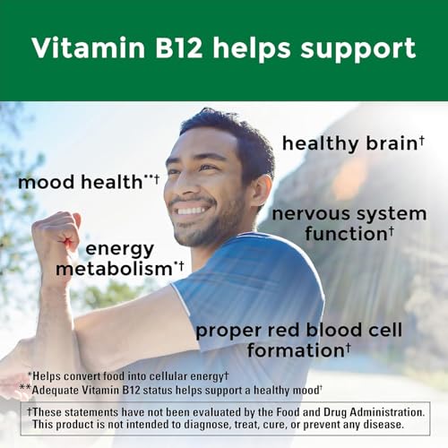 Image of Nature Made Vitamin B-12 1000 mcg Timed Release Tablets 160 ea (Pack of 3)