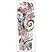 Produktbild Handaxian Voll Blumenuhr 3pcs wasserdichte Tattoo Rose Tattoo Aufkleber 3pcs 8