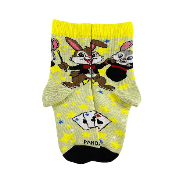 Rabbit Magician Socks from the (Ages 3-7)