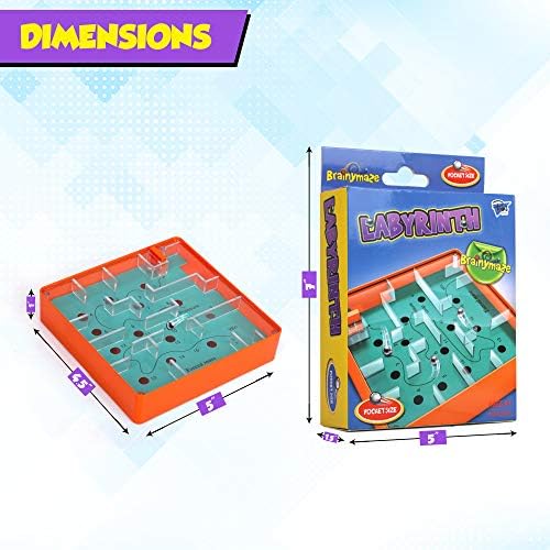 Point Games Brainymaze Labyrinth Game for Kids SelfContained Maze