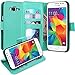 Grand Prime Case, LK Galaxy Grand Prime Wallet Case, Luxury PU Leather Case Flip Cover with Card Slots Stand For Samsung Galaxy Grand Prime, MINT