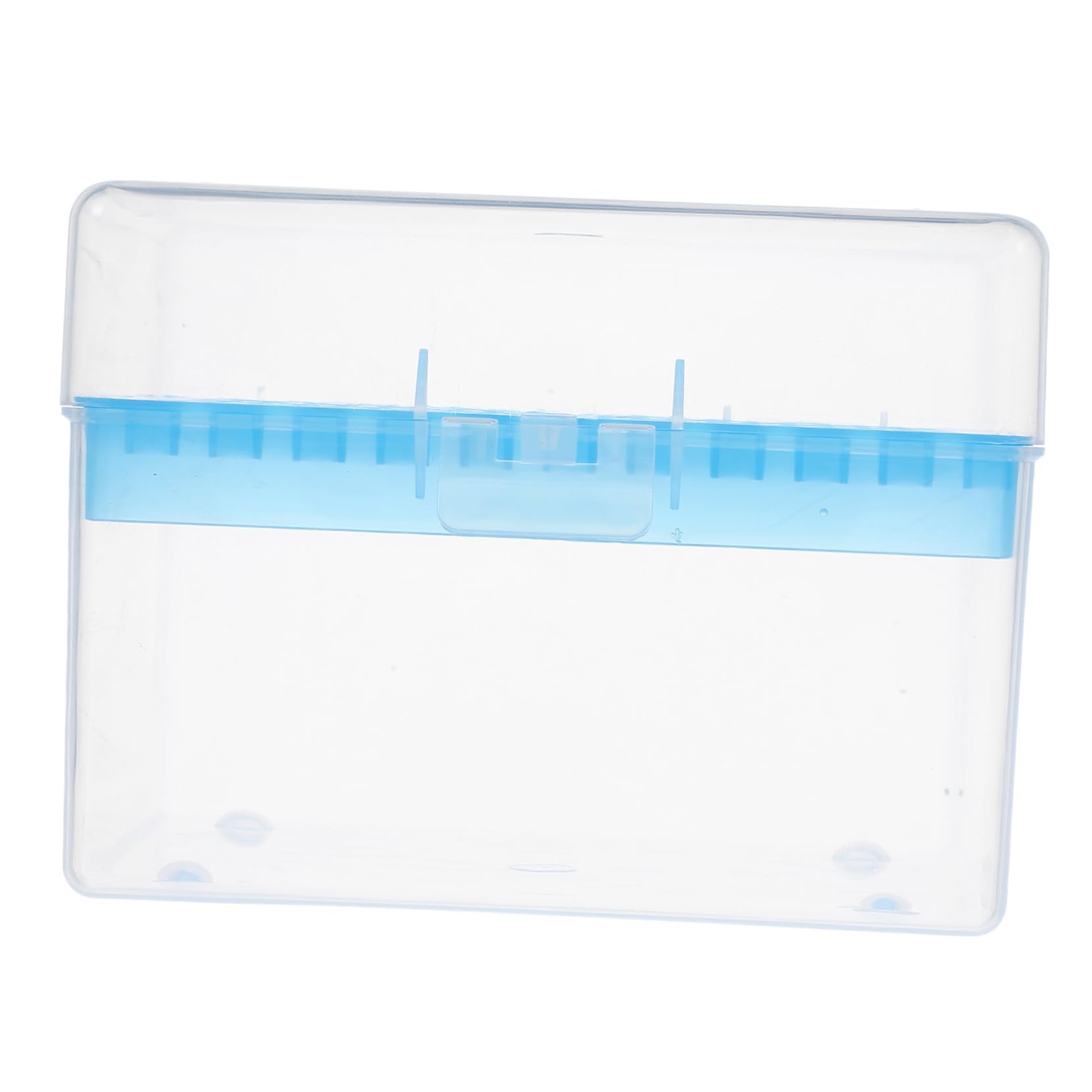 KICHOUSE Pipettor Tips Box 100 Positions Lab Pipette Kit Rectangular Box for Laboratory Supplies Color