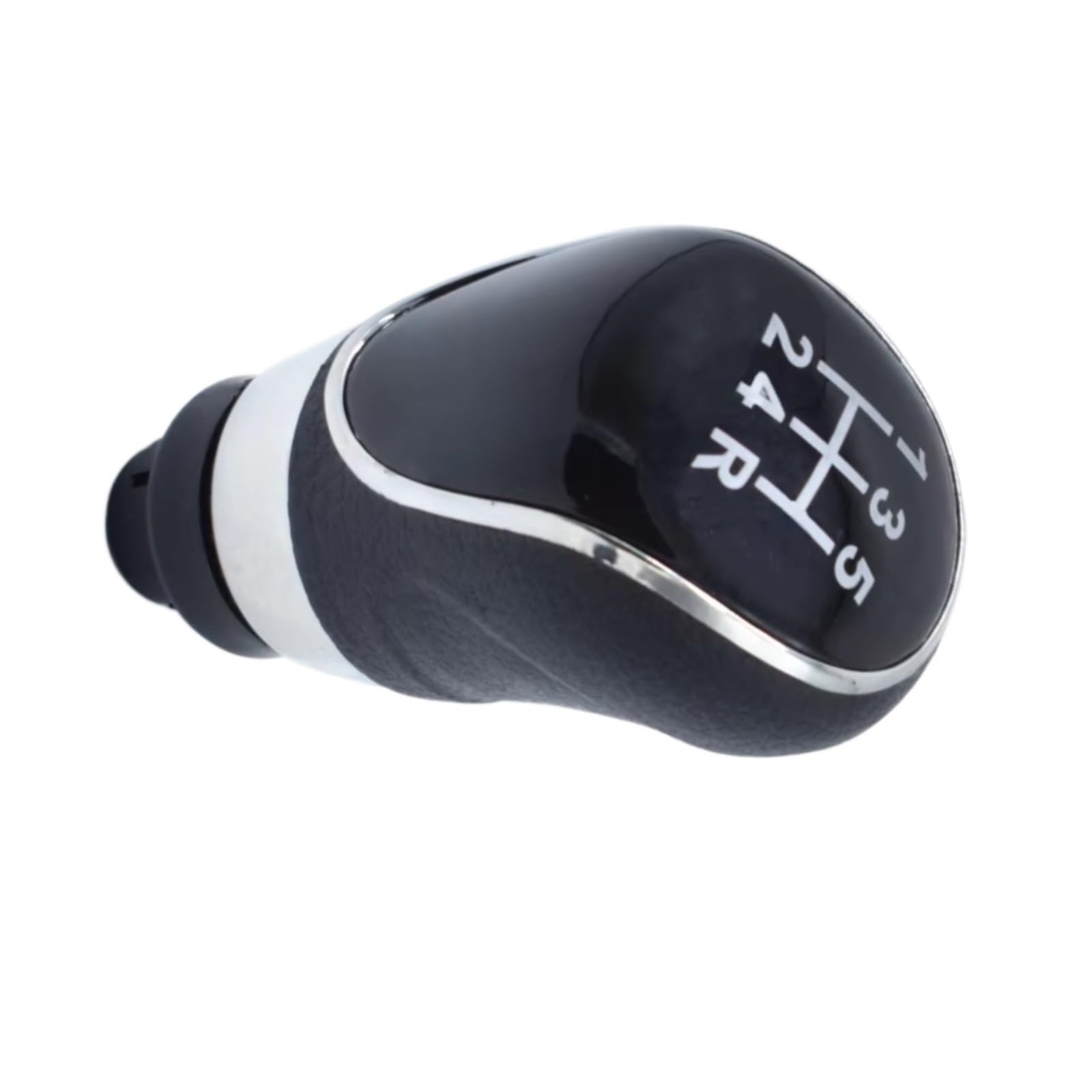 Qtsavxdd One Color Gear Shift Knob Head Compatible With For S-Max 2007-2013 For Mondeo Mk4 2007-2013 For Kuga 2008-2013 5 For Speed Manual Gear Shift Stick Knob Modify Replace