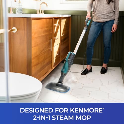 Kenmore KP1010 4-Count Steam Mop Washable Textile Pads for SM2050 - image 2