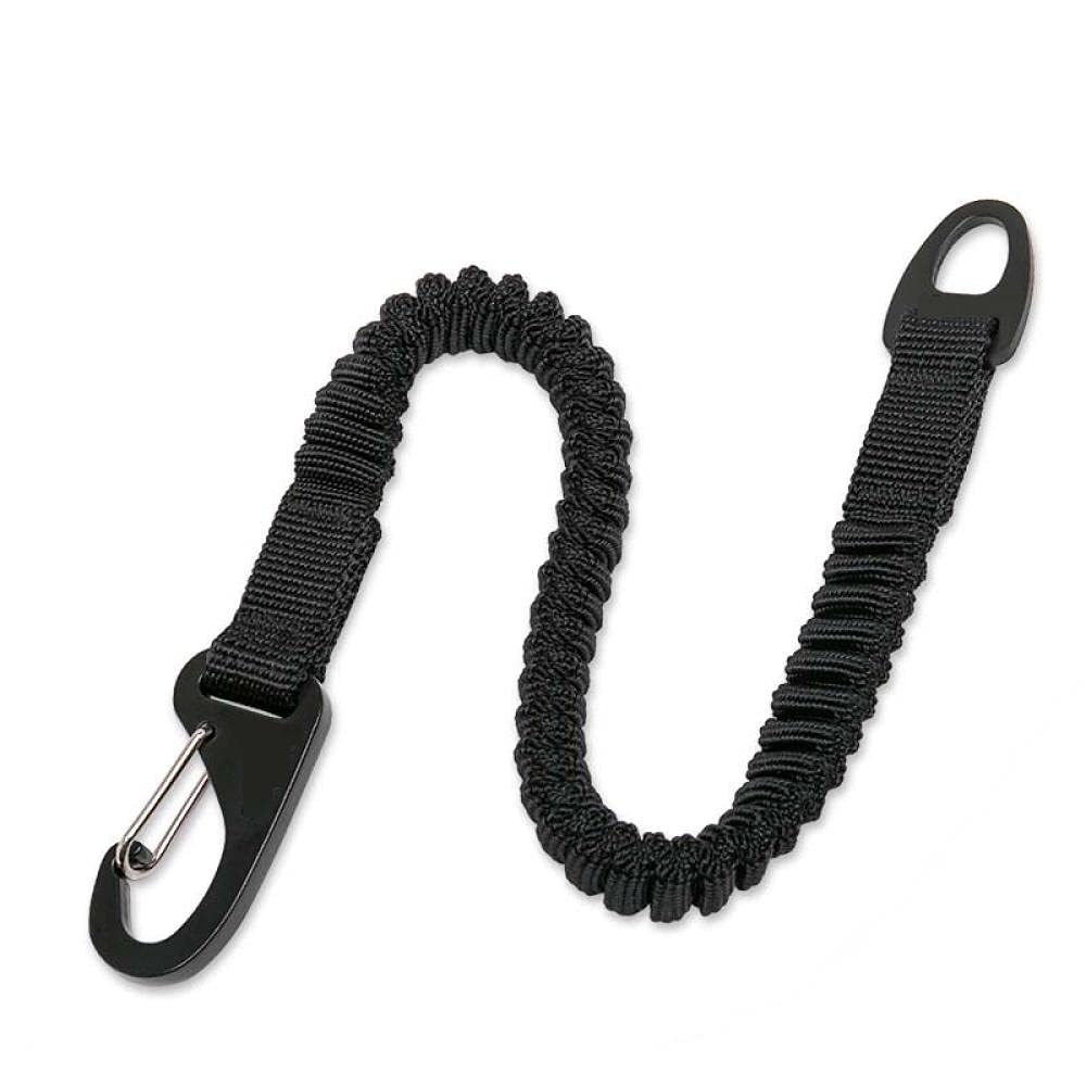 Hundeleine, Kurze Hundeleine Schwarze Kurze for Hunde Nylonleine Einziehbare Verlängerung im elastischen Bungee-Puffer
